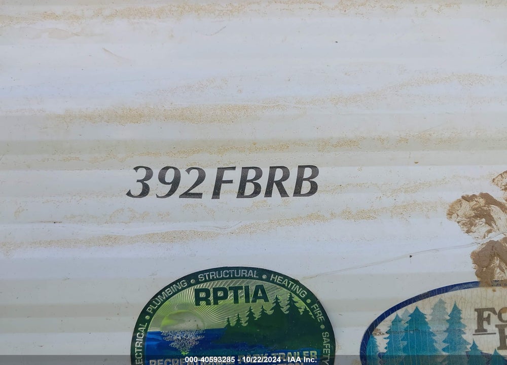 2007 SALEM TRAVEL TRLR VIN: 4X4TSMR267J017502