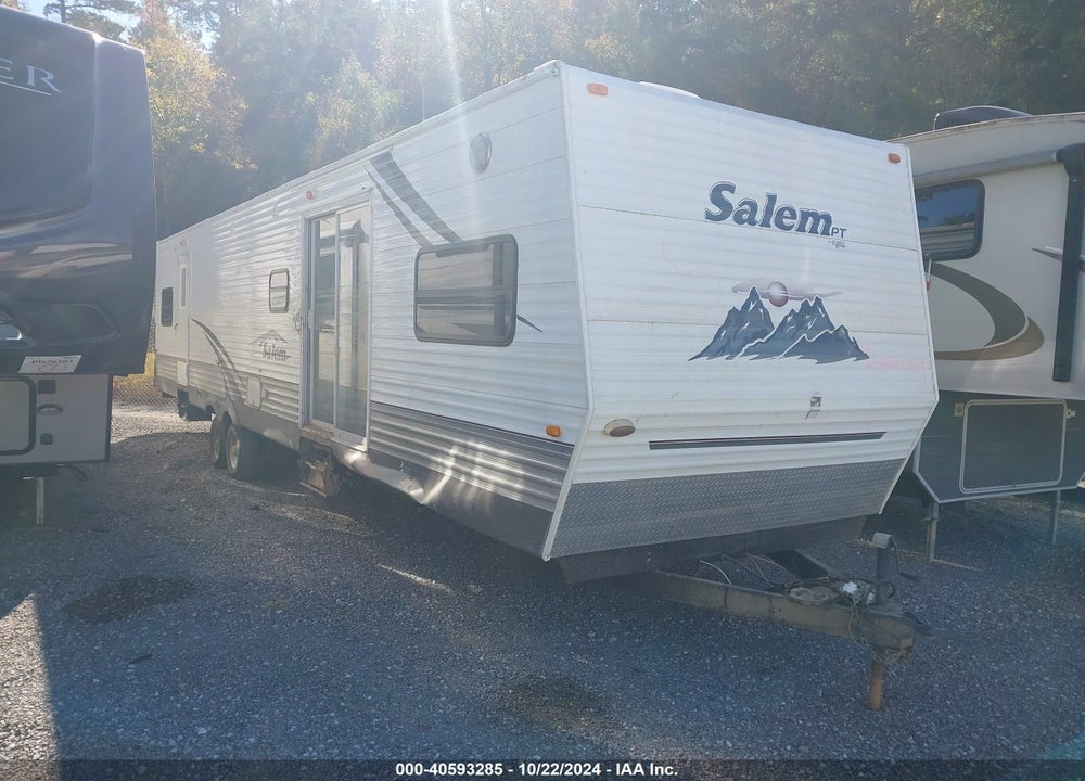 2007 SALEM TRAVEL TRLR VIN: 4X4TSMR267J017502