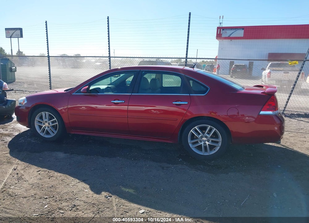 2013 CHEVROLET IMPALA LTZ VIN: 2G1WC5E37D1107213