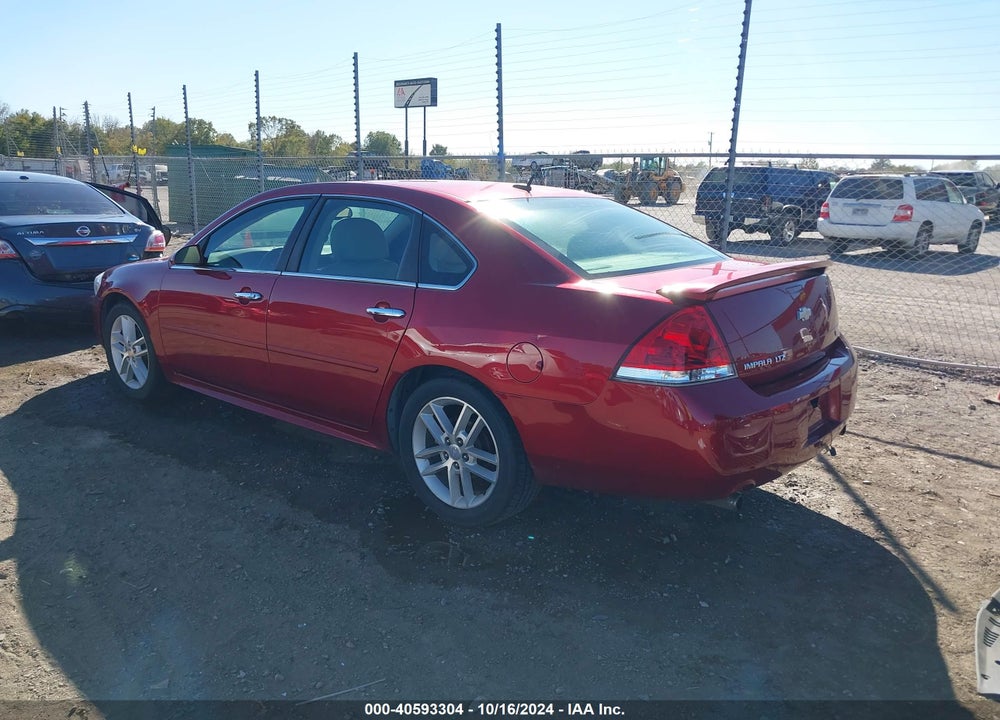 2013 CHEVROLET IMPALA LTZ VIN: 2G1WC5E37D1107213