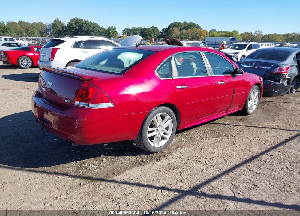 2013 CHEVROLET IMPALA LTZ VIN: 2G1WC5E37D1107213