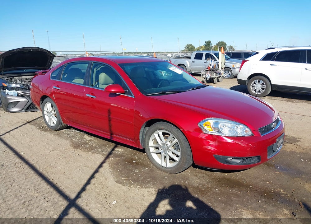 2013 CHEVROLET IMPALA LTZ VIN: 2G1WC5E37D1107213