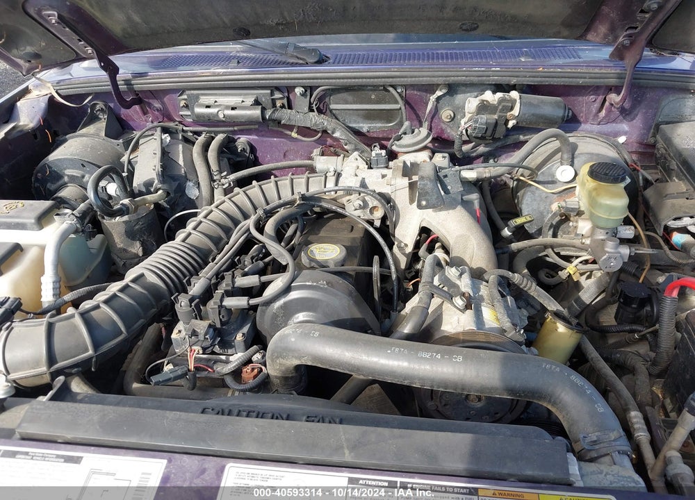 1998 FORD RANGER SPLASH/XL/XLT VIN: 1FTYR10C7WPA54338