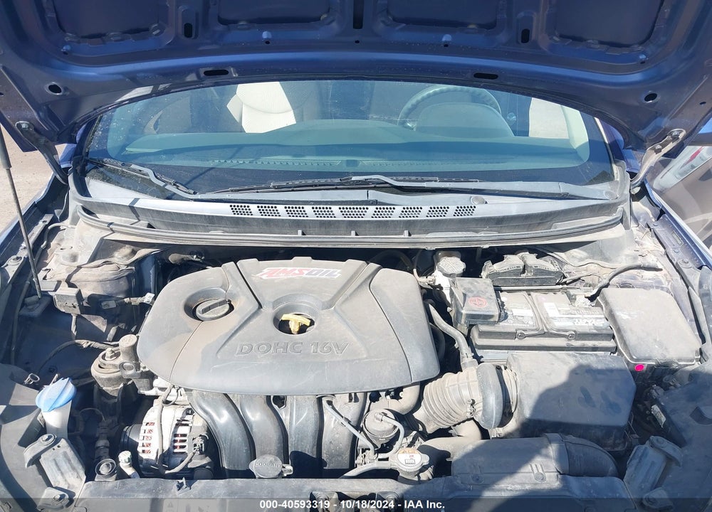 2014 HYUNDAI ELANTRA SE VIN: 5NPDH4AEXEH507977