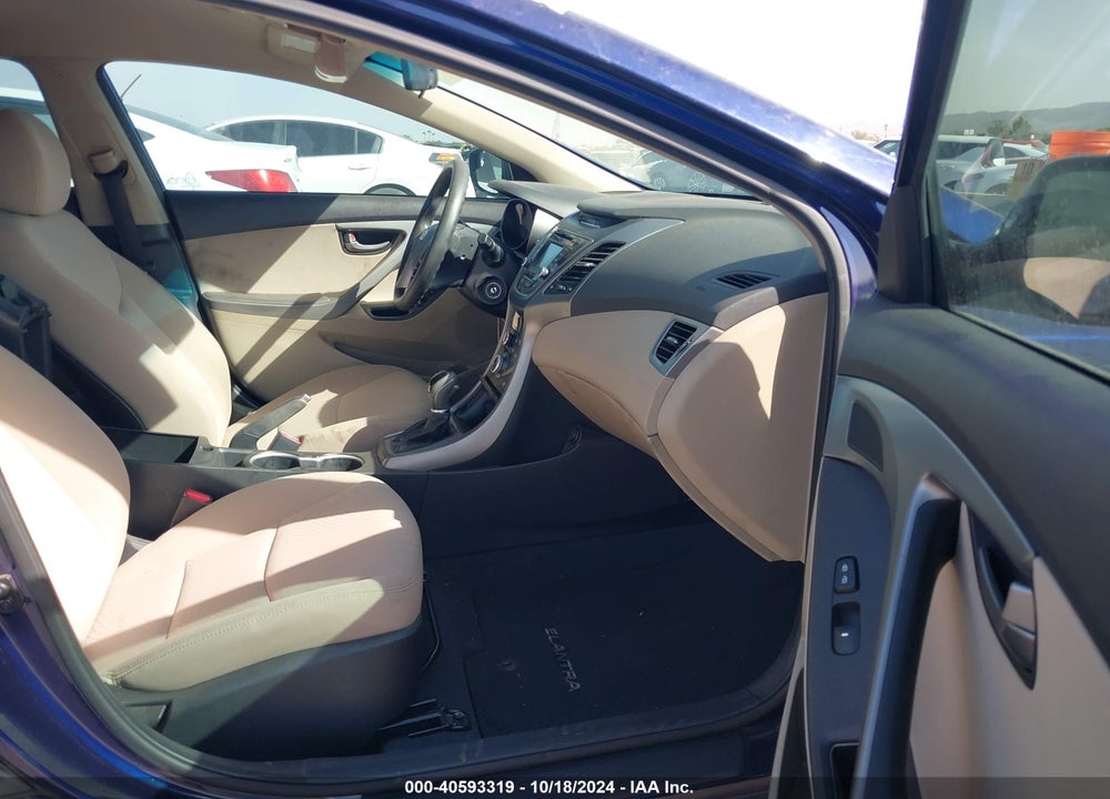 2014 HYUNDAI ELANTRA SE VIN: 5NPDH4AEXEH507977