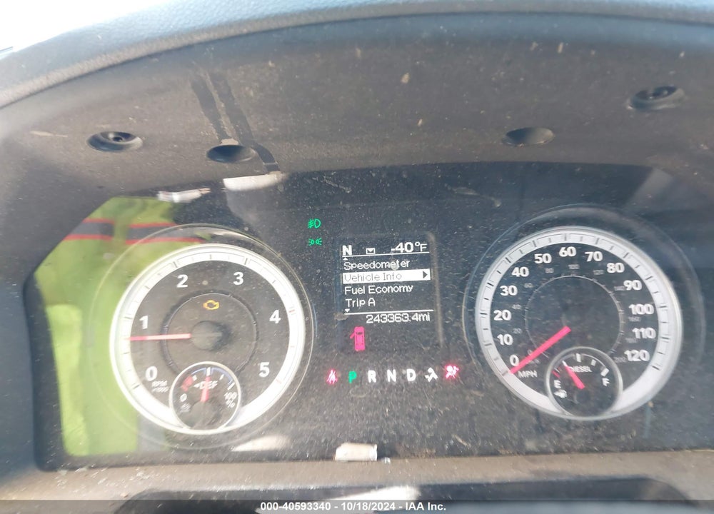 2014 RAM 2500 BIG HORN VIN: 3C6UR5DL4EG141396