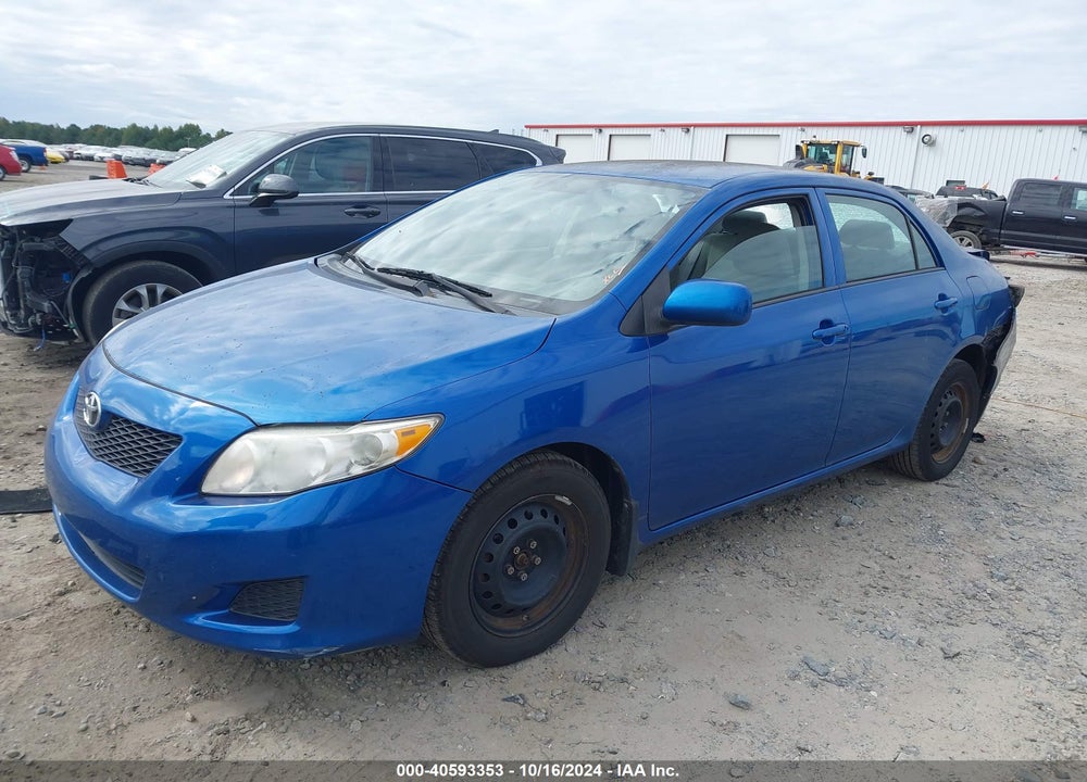 2010 TOYOTA COROLLA LE VIN: 1NXBU4EEXAZ216596
