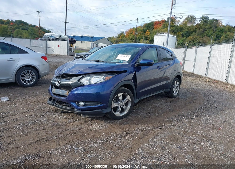 2017 HONDA HR-V EX VIN: 3CZRU6H51HG710153