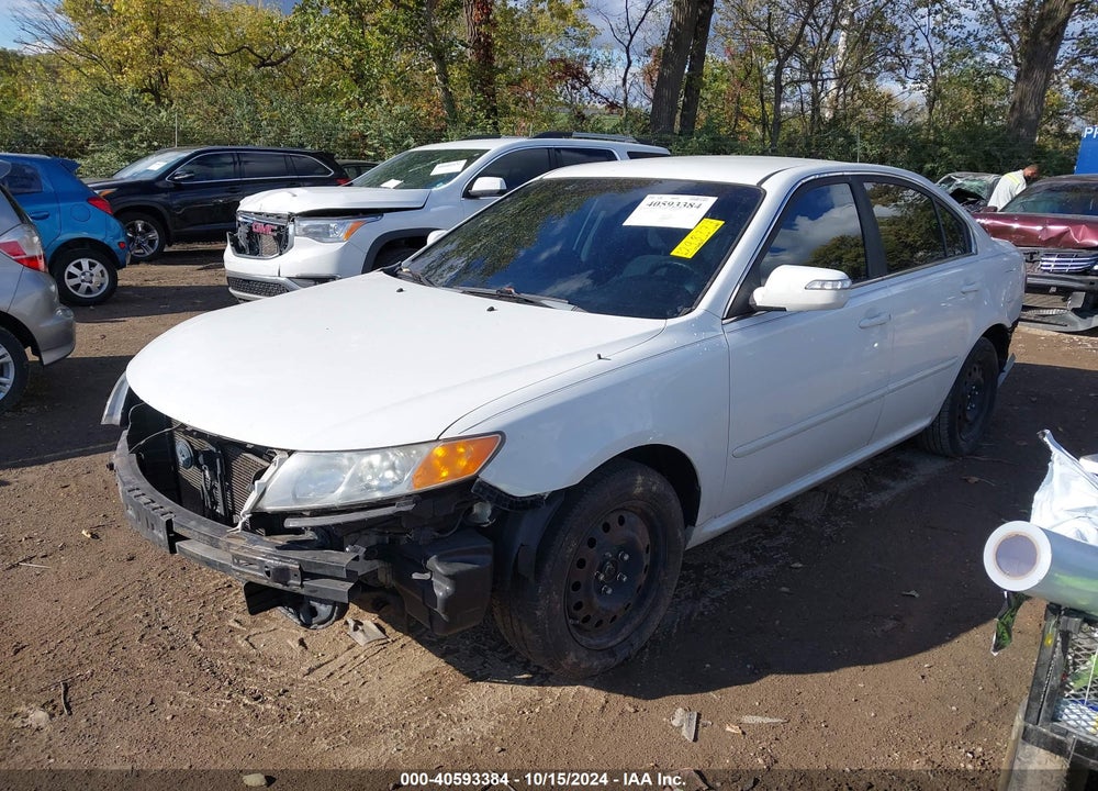 2009 KIA OPTIMA VIN: KNAGE228X95298777