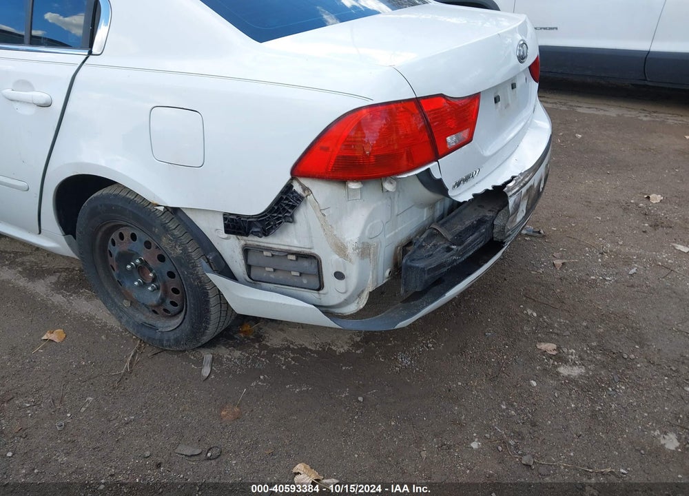 2009 KIA OPTIMA VIN: KNAGE228X95298777