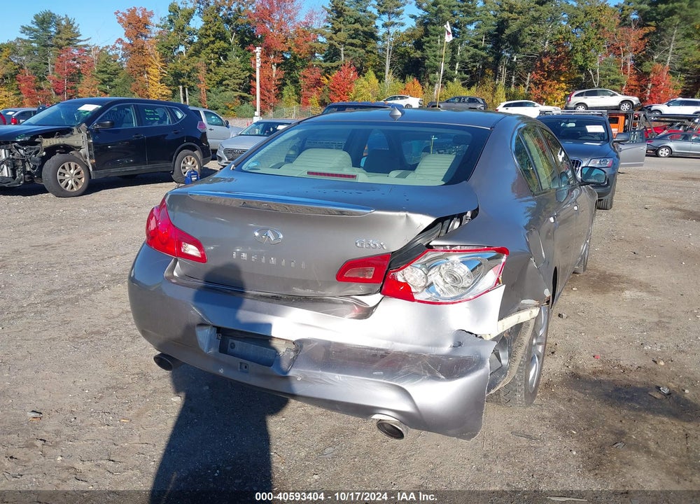 2008 INFINITI G35X VIN: JNKBV61F68M280039