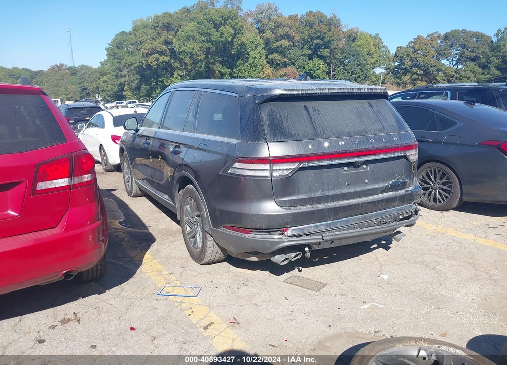 2020 LINCOLN AVIATOR STANDARD VIN: 5LM5J6XC8LGL24954