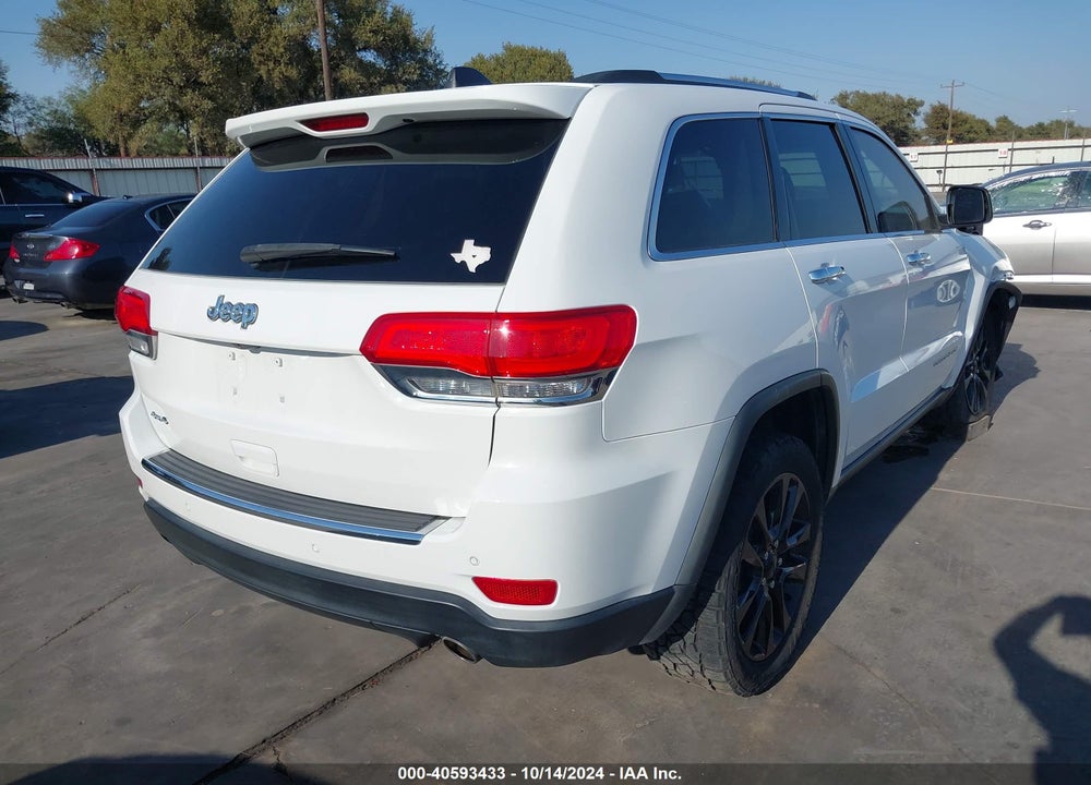 2014 JEEP GRAND CHEROKEE LIMITED VIN: 1C4RJFBGXEC356852