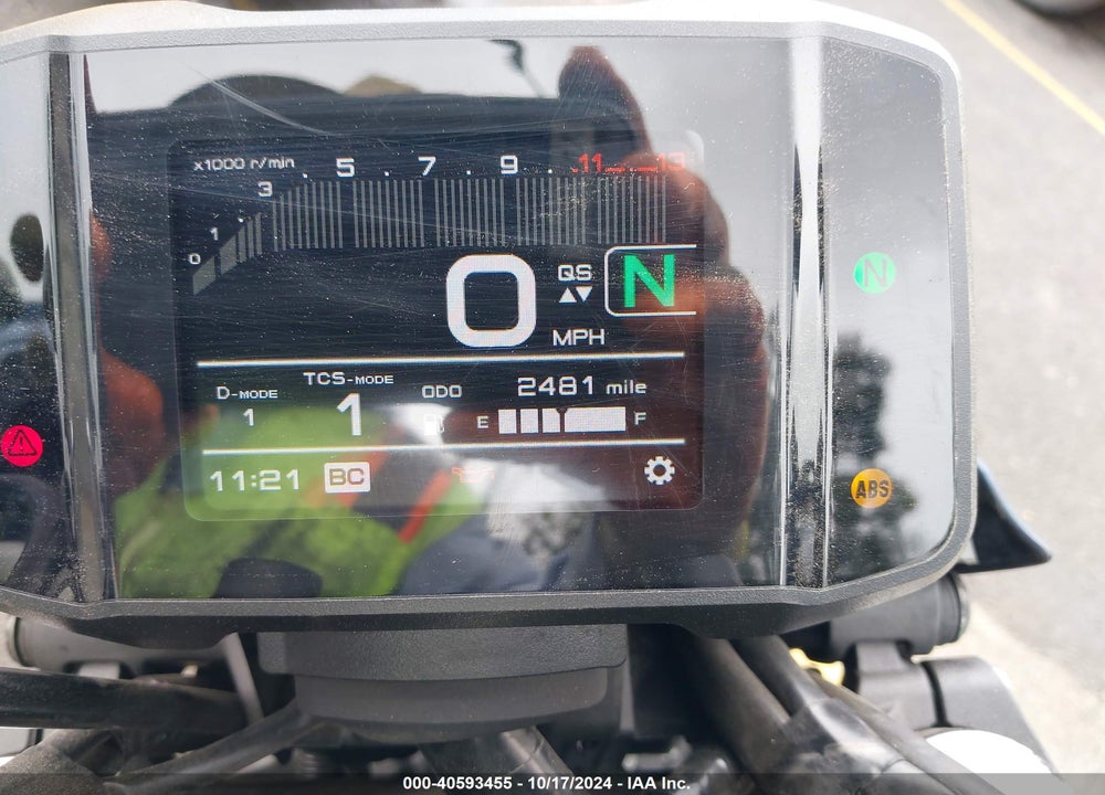 2023 YAMAHA MT09 C VIN: JYARN71Y4PA001089