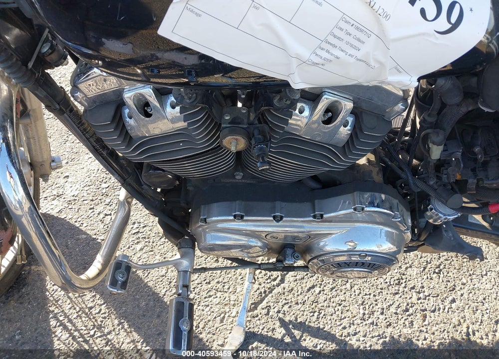 2005 HARLEY-DAVIDSON XL1200 C VIN: 1HD1CGP315K443708