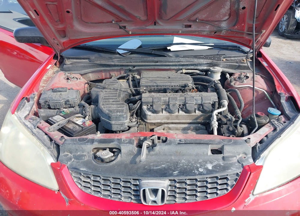 2004 HONDA CIVIC VP VIN: 1HGEM22144L066441