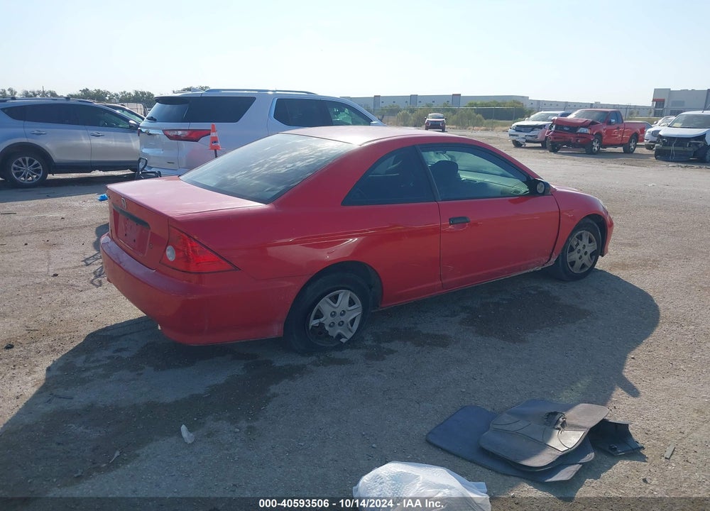 2004 HONDA CIVIC VP VIN: 1HGEM22144L066441
