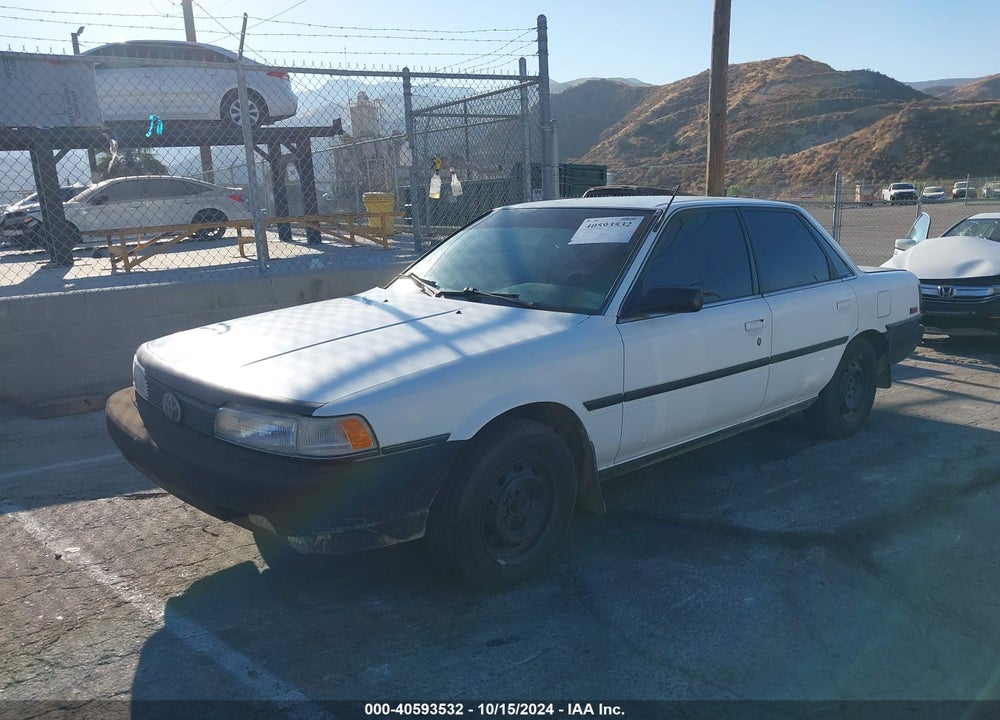 1990 TOYOTA CAMRY DLX VIN: JT2SV21E0L0337622