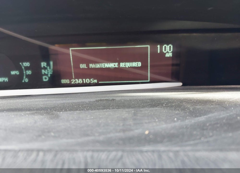 2011 TOYOTA PRIUS THREE VIN: JTDKN3DUXB5321056