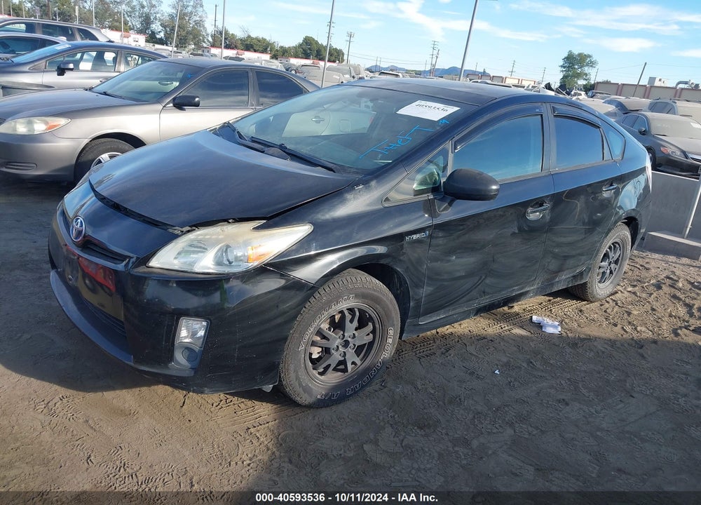 2011 TOYOTA PRIUS THREE VIN: JTDKN3DUXB5321056