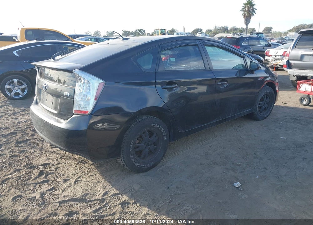 2011 TOYOTA PRIUS THREE VIN: JTDKN3DUXB5321056