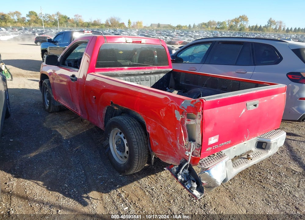 2010 CHEVROLET COLORADO WORK TRUCK VIN: 1GCCSBD9XA8128339