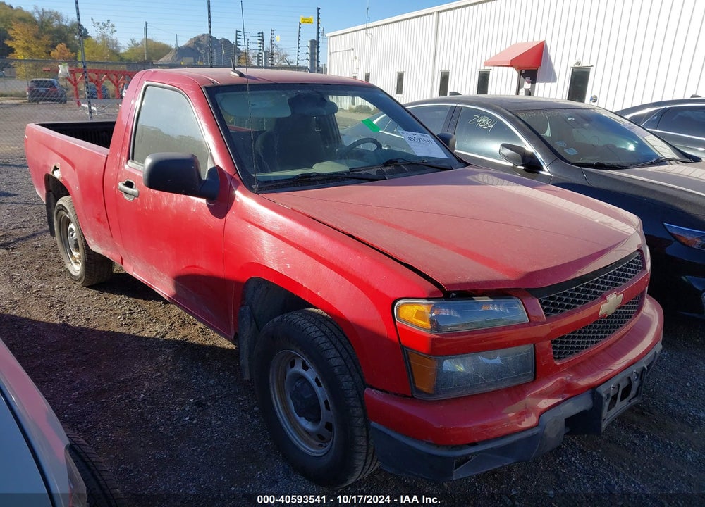 2010 CHEVROLET COLORADO WORK TRUCK VIN: 1GCCSBD9XA8128339