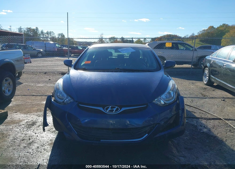 2016 HYUNDAI ELANTRA SE VIN: 5NPDH4AE0GH662668