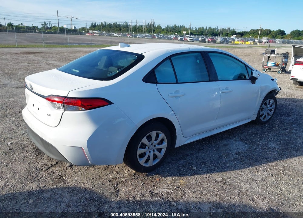 2024 TOYOTA COROLLA LE VIN: 5YFB4MDE5RP145919