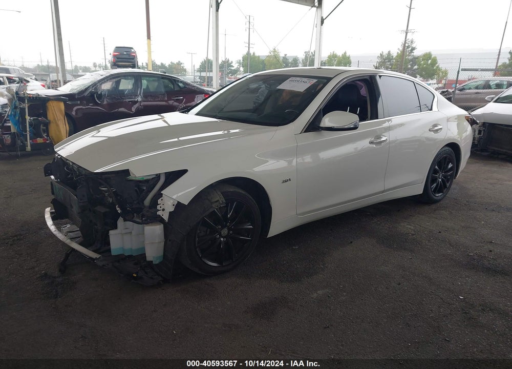 2017 INFINITI Q50 2.0T BASE VIN: JN1CV7AP8HM640869
