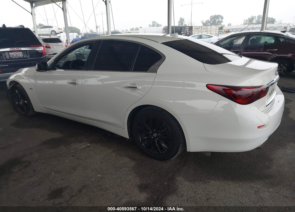 2017 INFINITI Q50 2.0T BASE VIN: JN1CV7AP8HM640869