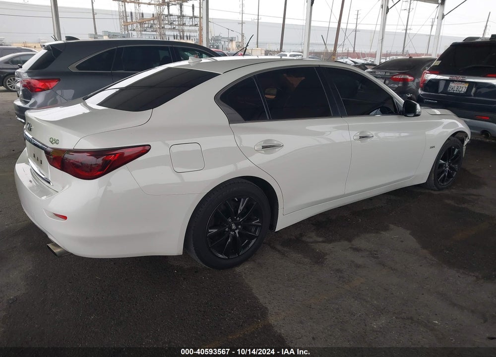2017 INFINITI Q50 2.0T BASE VIN: JN1CV7AP8HM640869