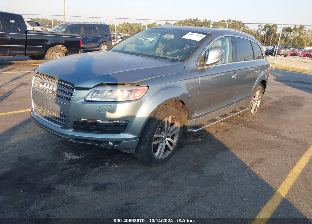 2008 AUDI Q7 4.2 PREMIUM VIN: WA1BV74L78D007565