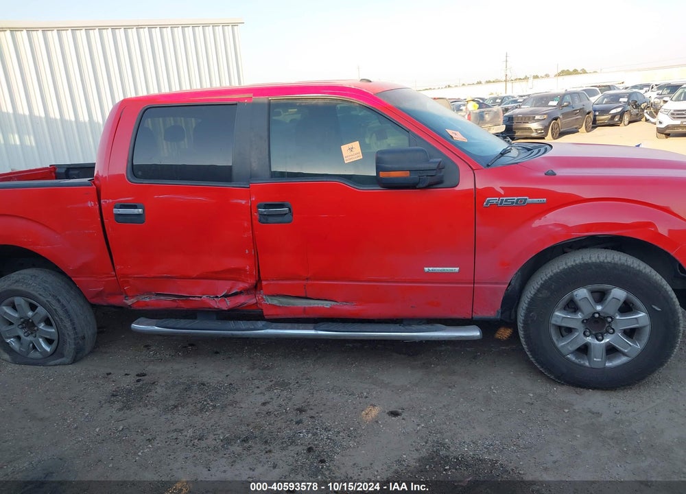 2013 FORD F-150 XLT VIN: 1FTFW1CTXDKF93252