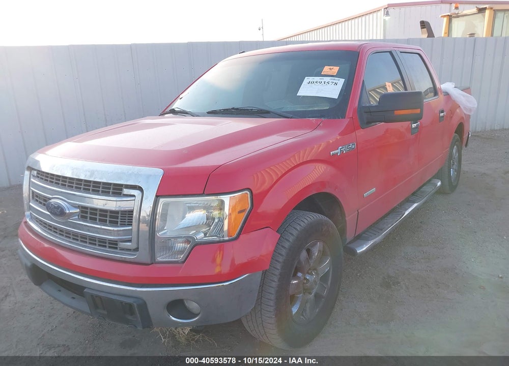 2013 FORD F-150 XLT VIN: 1FTFW1CTXDKF93252