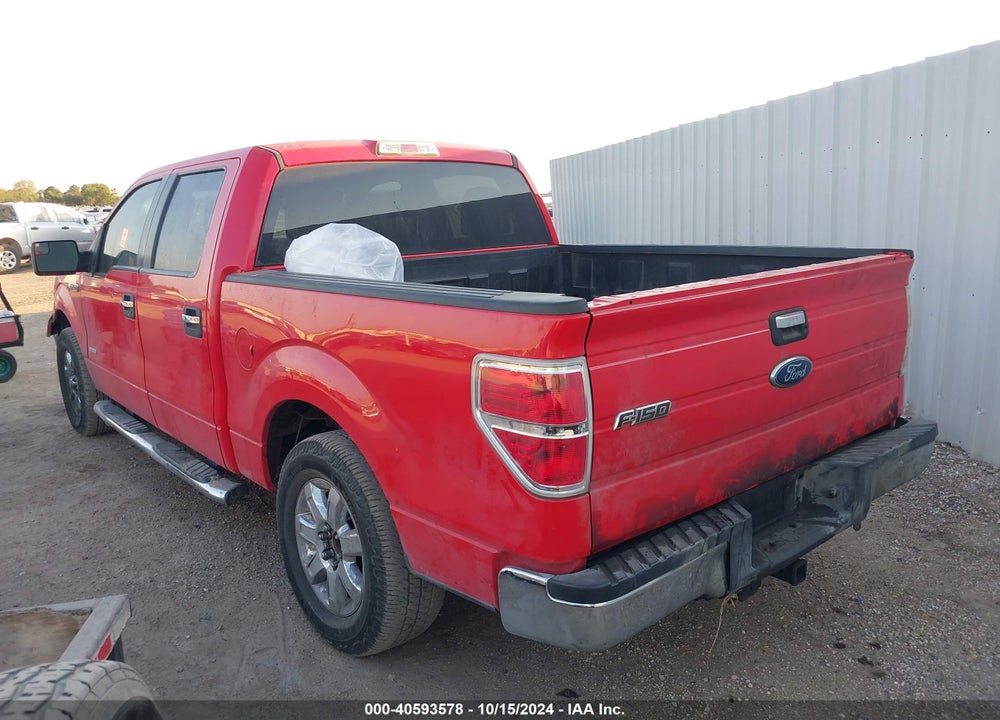 2013 FORD F-150 XLT VIN: 1FTFW1CTXDKF93252