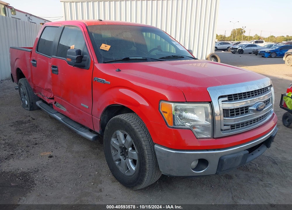 2013 FORD F-150 XLT VIN: 1FTFW1CTXDKF93252