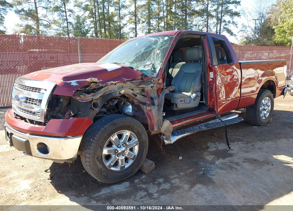 2014 FORD F-150 XLT VIN: 1FTFX1EF3EKD36990