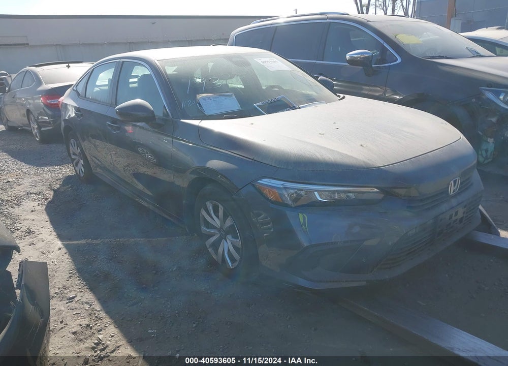 2022 HONDA CIVIC LX VIN: 2HGFE2F21NH520678