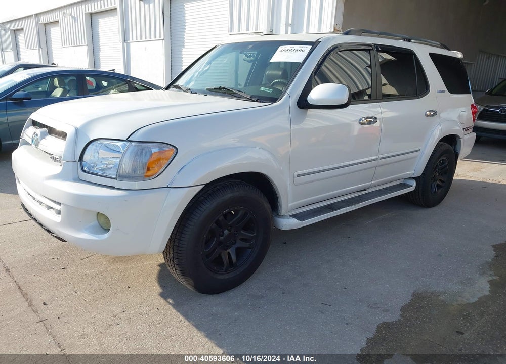 2005 TOYOTA SEQUOIA LIMITED V8 VIN: 5TDZT38A25S250910