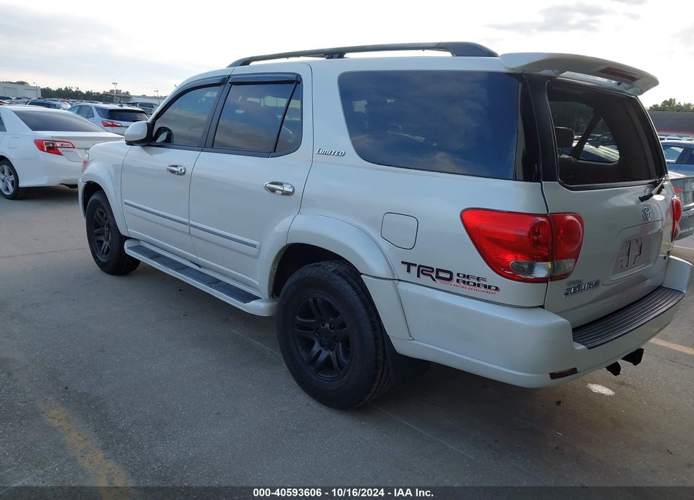2005 TOYOTA SEQUOIA LIMITED V8 VIN: 5TDZT38A25S250910