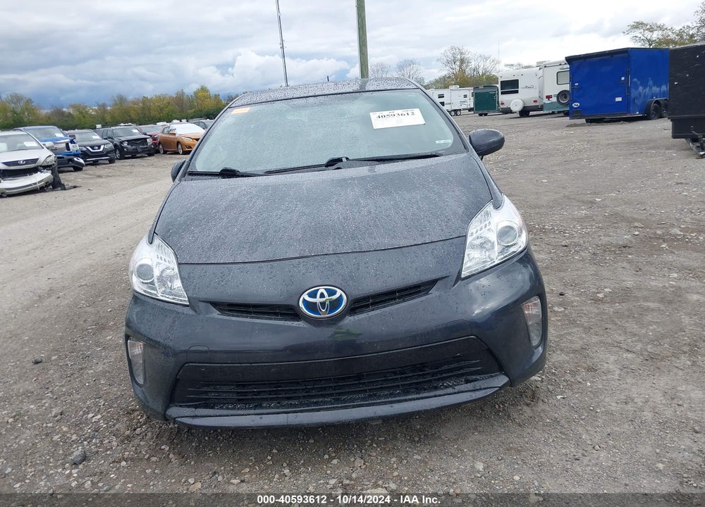 2012 TOYOTA PRIUS THREE VIN: JTDKN3DU8C5488047