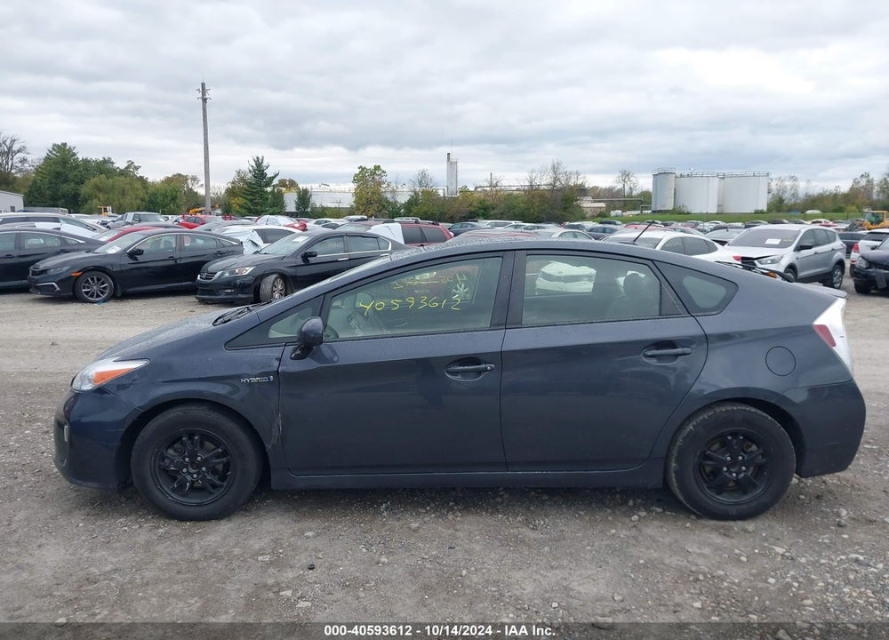 2012 TOYOTA PRIUS THREE VIN: JTDKN3DU8C5488047