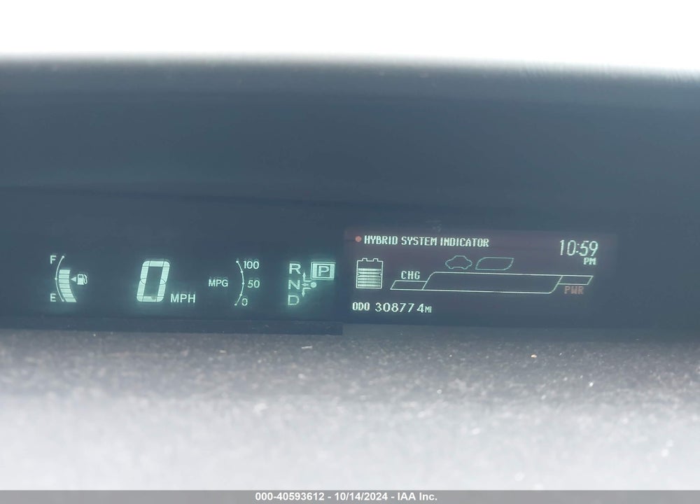 2012 TOYOTA PRIUS THREE VIN: JTDKN3DU8C5488047