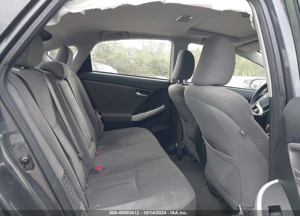2012 TOYOTA PRIUS THREE VIN: JTDKN3DU8C5488047