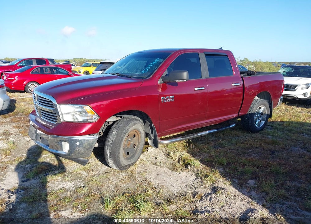2017 RAM 1500 BIG HORN 4X4 5'7 BOX VIN: 1C6RR7LG4HS828705