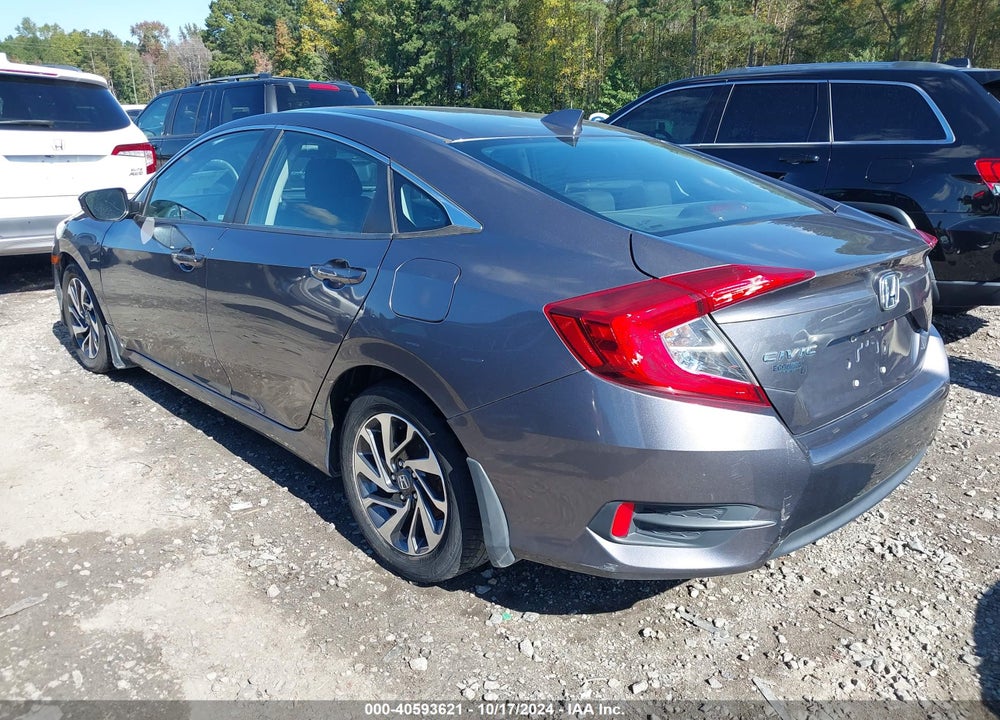 2017 HONDA CIVIC EX VIN: 19XFC2F77HE007421