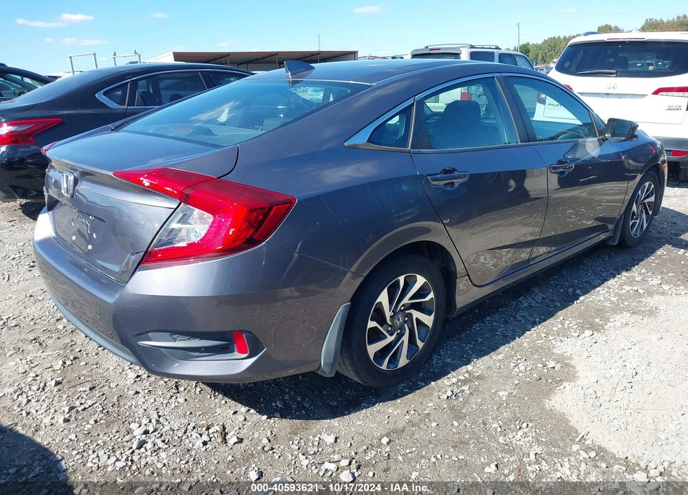 2017 HONDA CIVIC EX VIN: 19XFC2F77HE007421