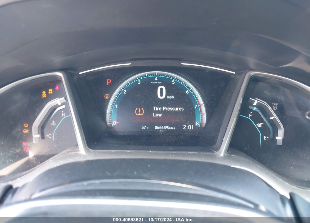 2017 HONDA CIVIC EX VIN: 19XFC2F77HE007421