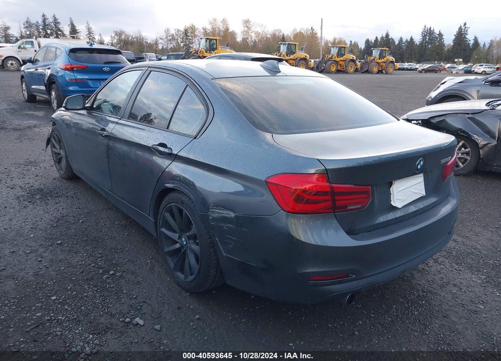 2018 BMW 320I VIN: WBA8E1G59JNU90127